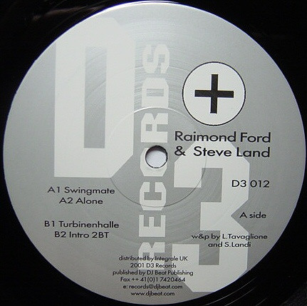 Raimond Ford & Steve Land - Swingmate | D3 (D3 012)