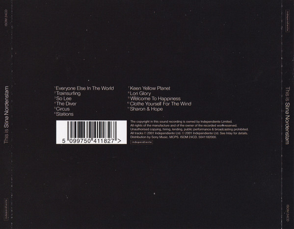 Stina Nordenstam - This Is Stina Nordenstam | Independiente (ISOM 24CD) - 2
