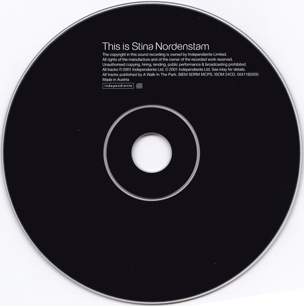 Stina Nordenstam - This Is Stina Nordenstam | Independiente (ISOM 24CD) - 3