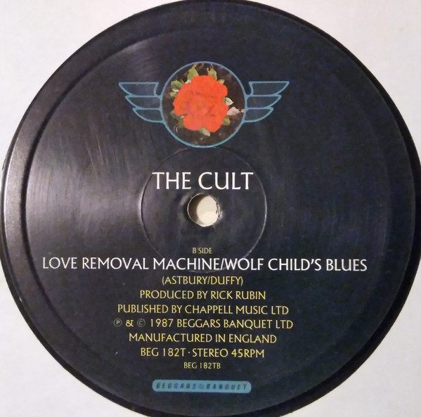 The Cult - Love Removal Machine | Beggars Banquet (BEG 182T) - 4 The Cult - Love Removal Machine | Beggars Banquet (BEG 182T) - 4
