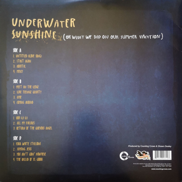 Underwater Sunshine (Or What We Did On Our Summer Vacation)