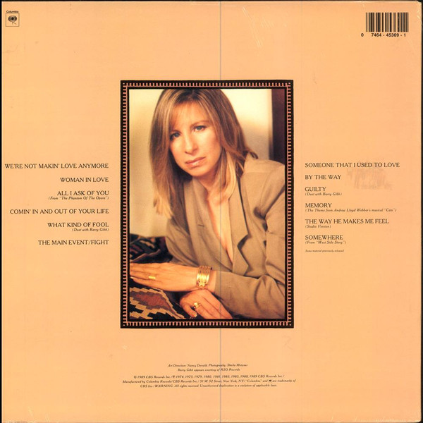 Barbra Streisand - A Collection Greatest Hits...And More | Columbia (OC 45369) - 3 Barbra Streisand - A Collection Greatest Hits...And More | Columbia (OC 45369) - 3