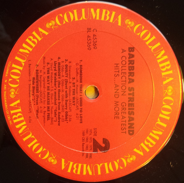 Barbra Streisand - A Collection Greatest Hits...And More | Columbia (OC 45369) - 6 Barbra Streisand - A Collection Greatest Hits...And More | Columbia (OC 45369) - 6