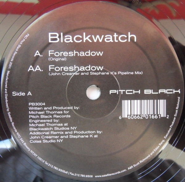 Blackwatch - Foreshadow | Pitch Black (PB3004) - 3