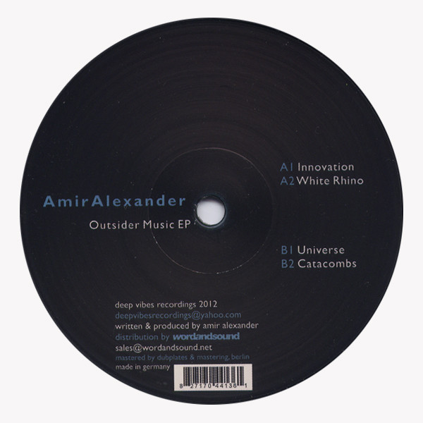 Amir Alexander - Outsider Music EP | Deep Vibes Recordings (DVR 020) - main Amir Alexander - Outsider Music EP | Deep Vibes Recordings (DVR 020) - main