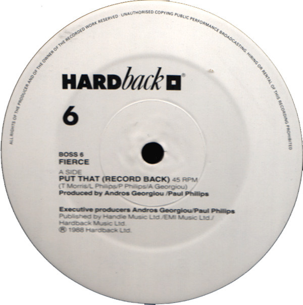 Fierce - Put That (Record Back) | Hardback (BOSS 6) - 2 Fierce - Put That (Record Back) | Hardback (BOSS 6) - 2