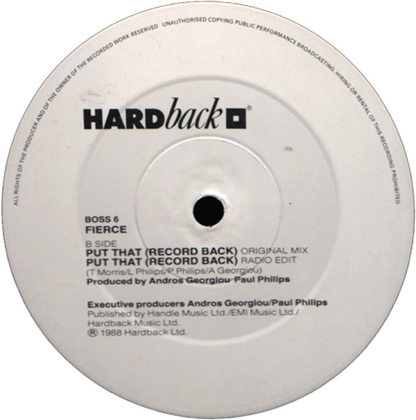 Fierce - Put That (Record Back) | Hardback (BOSS 6) - 3 Fierce - Put That (Record Back) | Hardback (BOSS 6) - 3