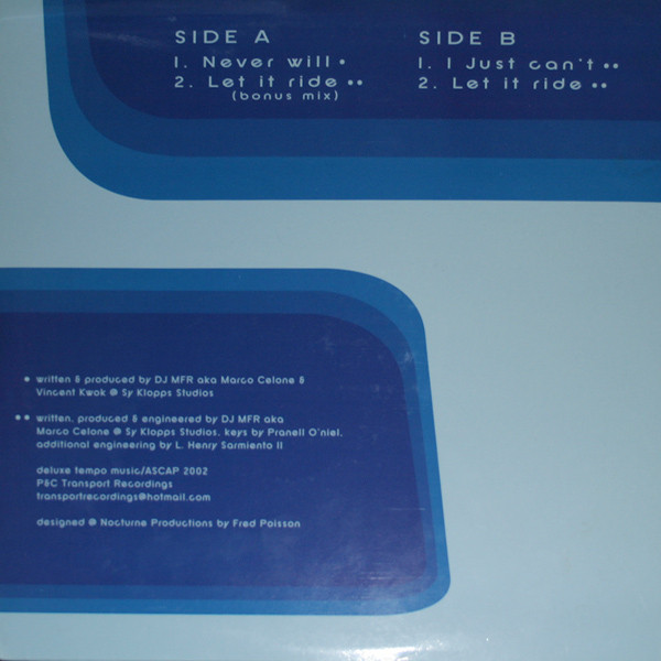 DJ MFR - The Winter Texture  EP | Transport Recordings (TSP 015) - 3