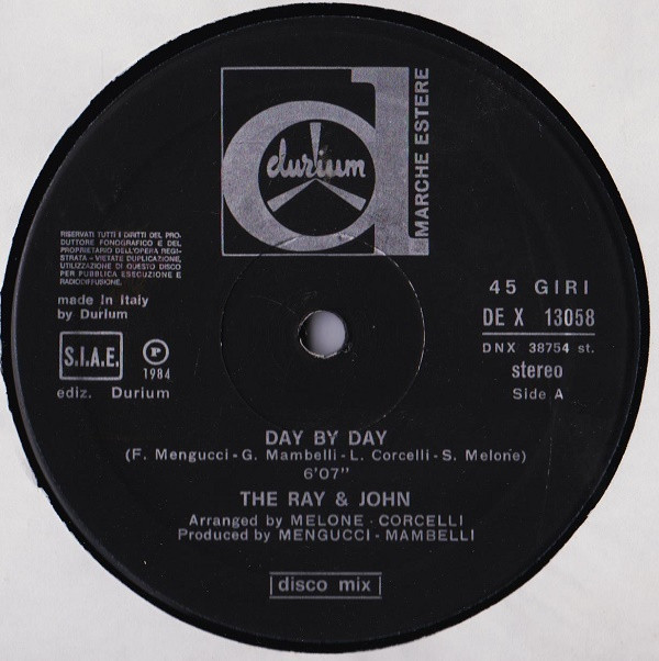 The Ray & John - Day By Day | Durium (DEX 13058) - 3 The Ray & John - Day By Day | Durium (DEX 13058) - 3