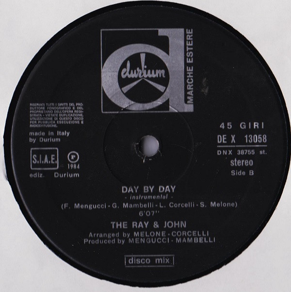 The Ray & John - Day By Day | Durium (DEX 13058) - 4 The Ray & John - Day By Day | Durium (DEX 13058) - 4