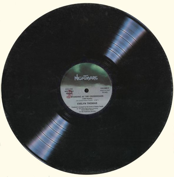 Evelyn Thomas - Standing At The Crossroads | Nightmare Records (510 002-1)