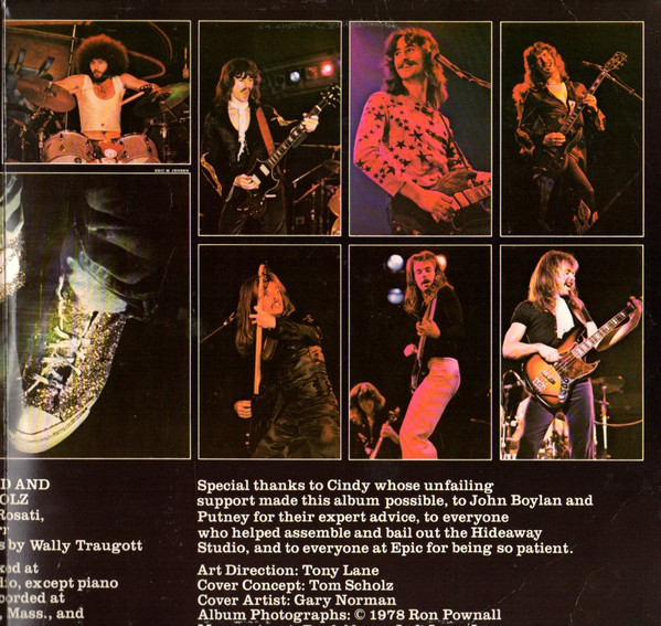 Boston - Don't Look Back | Epic (EPC 86057) - 3