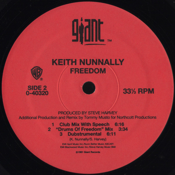 Keith Nunnally - Freedom | Giant Records (0-40320) - 3