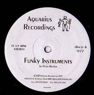 Peter Hecher - Funky Instruments | Aquarius Recordings (disco 6)