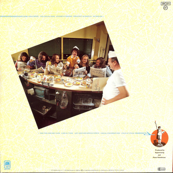Supertramp - Breakfast In America | A&M Records (AMLK 64747) - 2 Supertramp - Breakfast In America | A&M Records (AMLK 64747) - 2
