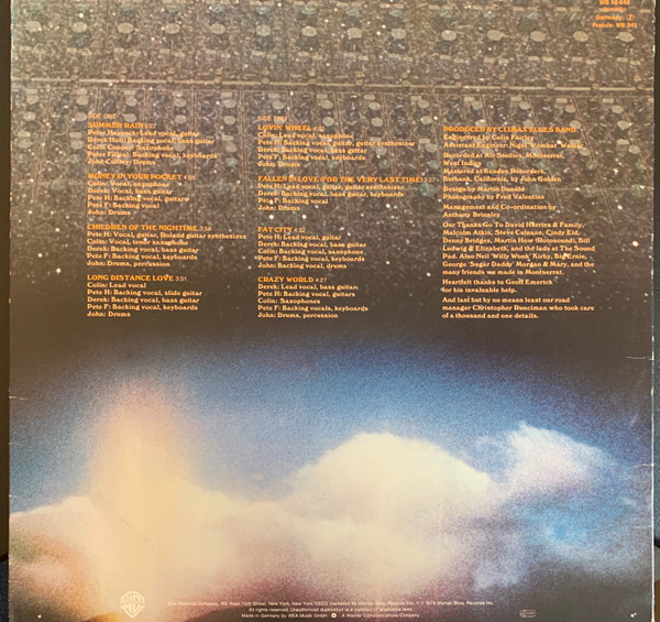 Climax Blues Band - Real To Reel | Warner Bros. Records (WB 56 642) - 2