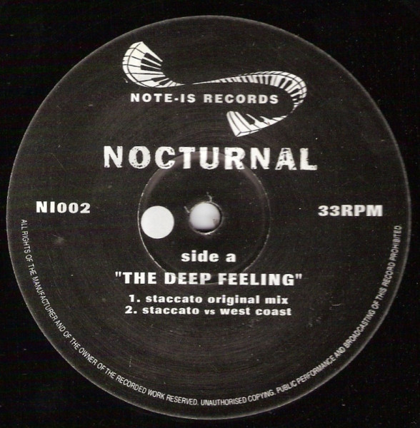 Nocturnal - The Deep Feeling | Note-Is Records (NI002)