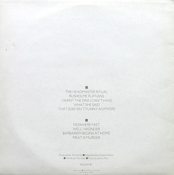 The Smiths - Meat Is Murder | Rough Trade (ROUGH 81) - 2