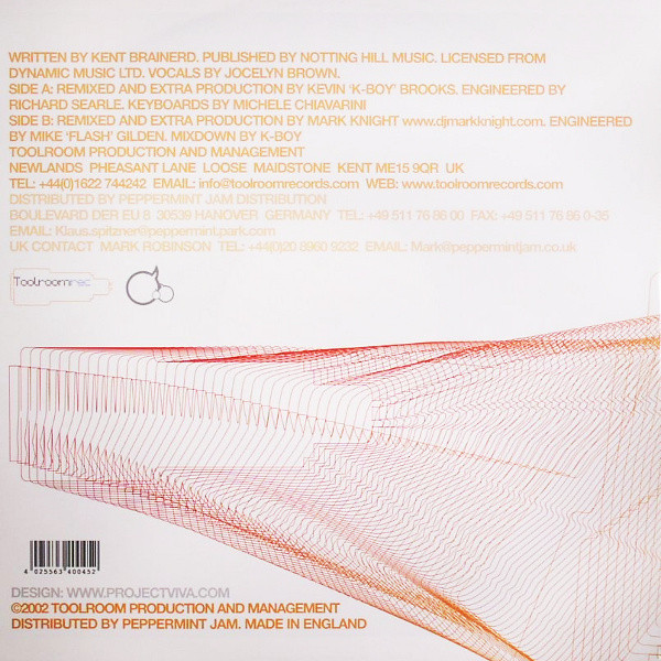 Jamestown Feat Jocelyn Brown - I Believe | Toolroom Records (Toolroomrec002) - 2 Jamestown Feat Jocelyn Brown - I Believe | Toolroom Records (Toolroomrec002) - 2