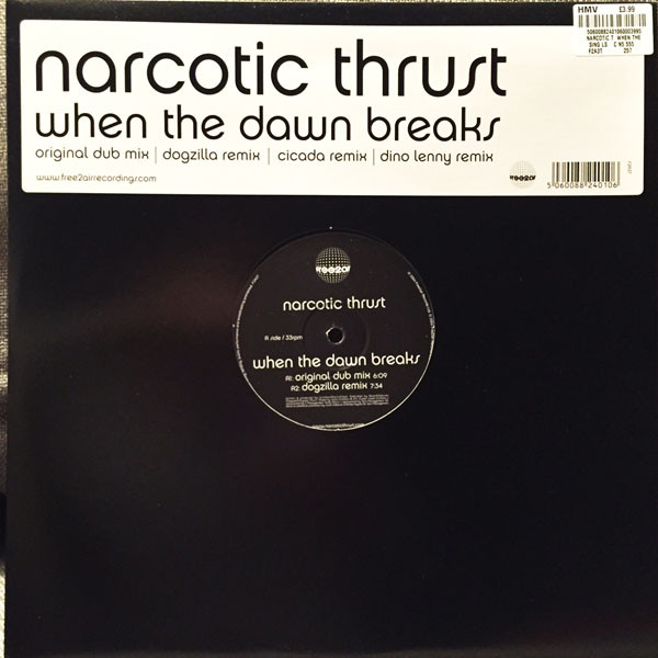 Narcotic Thrust - When The Dawn Breaks | free2air Recordings (F2A3T) - main Narcotic Thrust - When The Dawn Breaks | free2air Recordings (F2A3T) - main