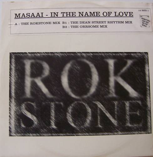 Masaai - In The Name Of Love | Rokstone Records (12 RKR 1) - main Masaai - In The Name Of Love | Rokstone Records (12 RKR 1) - main