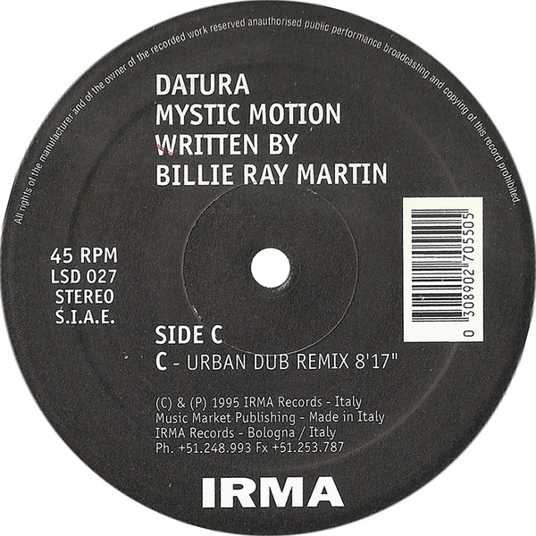 Datura - Mystic Motion | Irma (LSD 027) - 3 Datura - Mystic Motion | Irma (LSD 027) - 3
