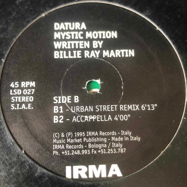 Datura - Mystic Motion | Irma (LSD 027) - 2 Datura - Mystic Motion | Irma (LSD 027) - 2