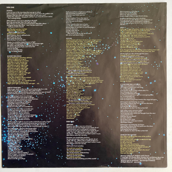 Supertramp - Crime Of The Century | A&M Records (AMLS 68258) - 3 Supertramp - Crime Of The Century | A&M Records (AMLS 68258) - 3