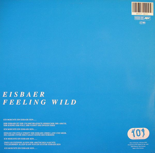 Iglu - Eisbaer | 101 Records (SPV 050-10025) - 2