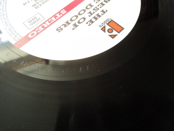 The Doors - The Best Of The Doors | Elektra (960 345-1) - 8