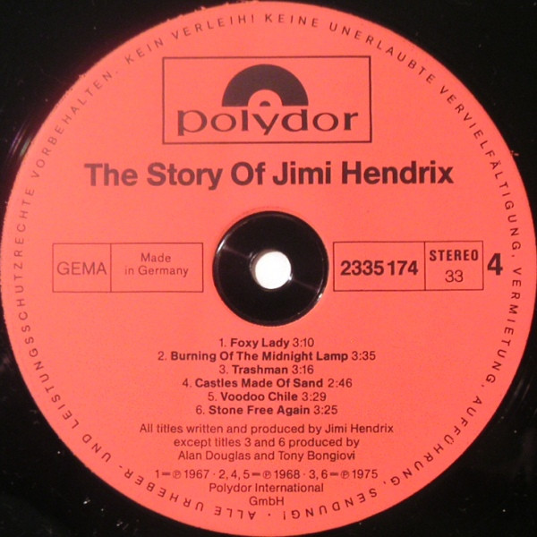 The Story Of Jimi Hendrix