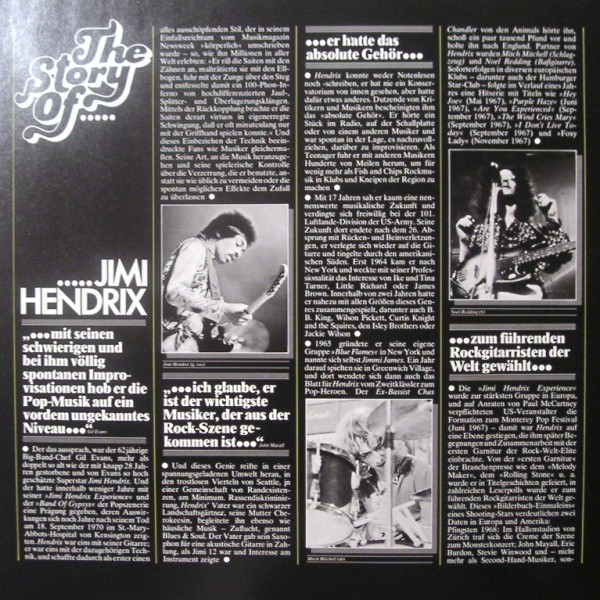 The Story Of Jimi Hendrix