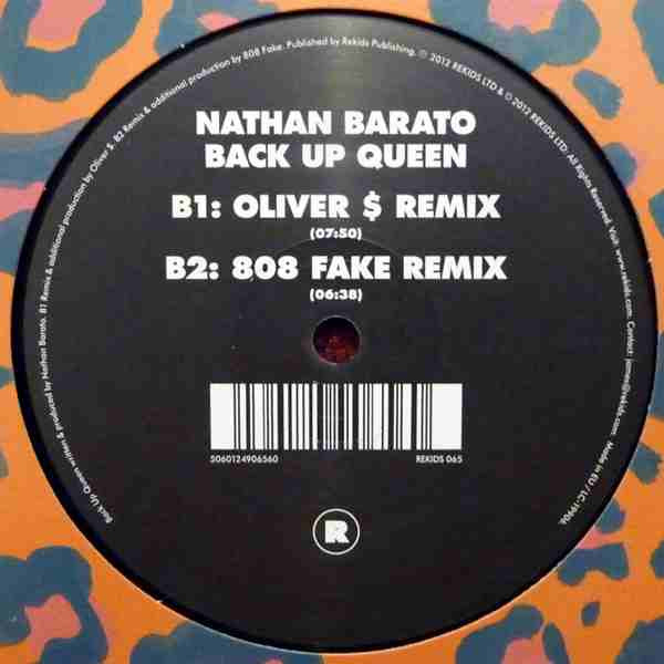 Nathan Barato - Back Up Queen | REKIDS (REKIDS 065) - 2 Nathan Barato - Back Up Queen | REKIDS (REKIDS 065) - 2