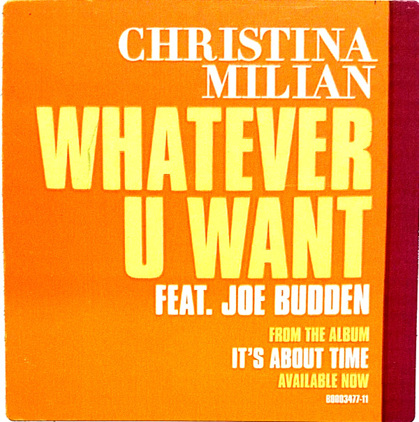 Christina Milian - Whatever U Want | Island Records (ISLR 16157-1) - 2 Christina Milian - Whatever U Want | Island Records (ISLR 16157-1) - 2