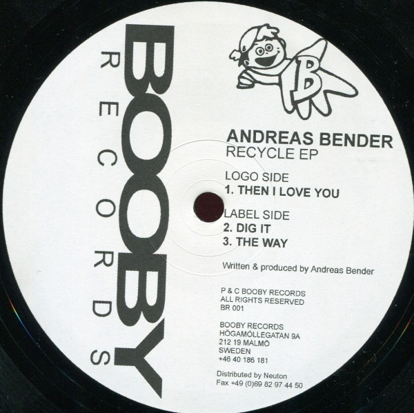 Andreas Bender - Recycle EP | Booby Records (BR 001) - main