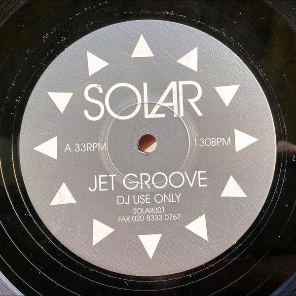 Solar - Jet Groove | Spirit Recordings (SOLAR001) - main