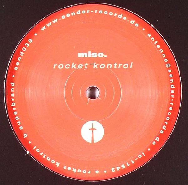 Misc. - Rocket Kontrol | Sender Records (send039) - 2