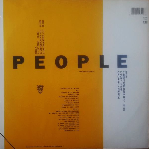 Soul II Soul - People | 10 Records (613 428) - 2 Soul II Soul - People | 10 Records (613 428) - 2