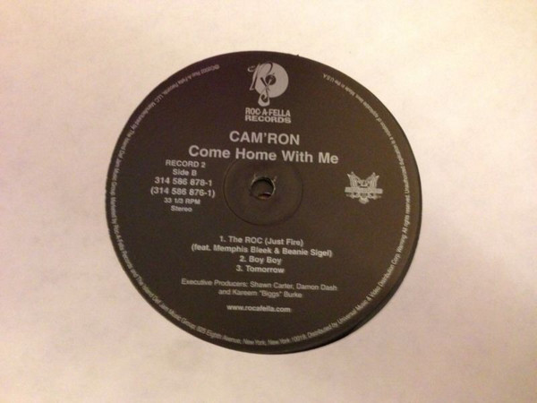 Cam'ron - Come Home With Me | Roc-A-Fella Records (314 586 876-1) - 6