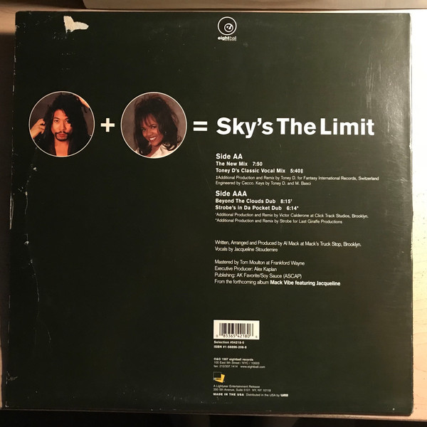 The Mack Vibe - Sky's The Limit | Eightball Records (54218-0) - 4