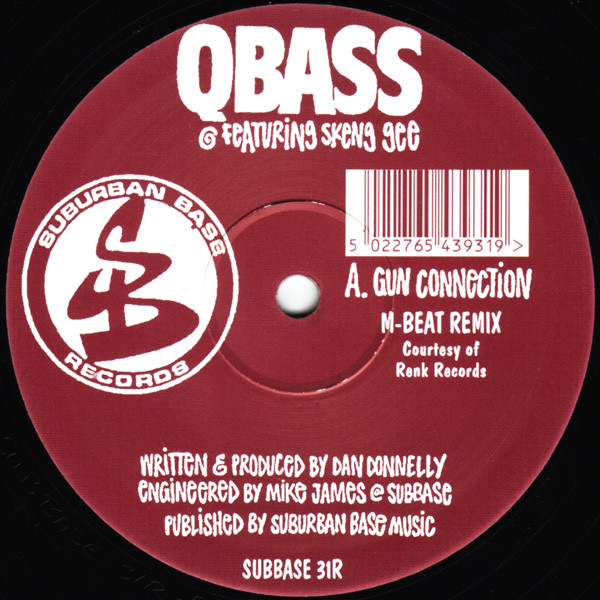 QBass Featuring Skeng Gee - Gun Connection (Remixes) | Suburban Base Records (SUBBASE 31R) - 4