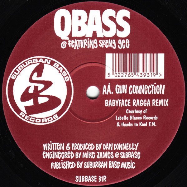 QBass Featuring Skeng Gee - Gun Connection (Remixes) | Suburban Base Records (SUBBASE 31R) - 5
