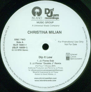 Christina Milian - Dip It Low | Island Def Jam Music Group (ISLR 16059-1) - 3
