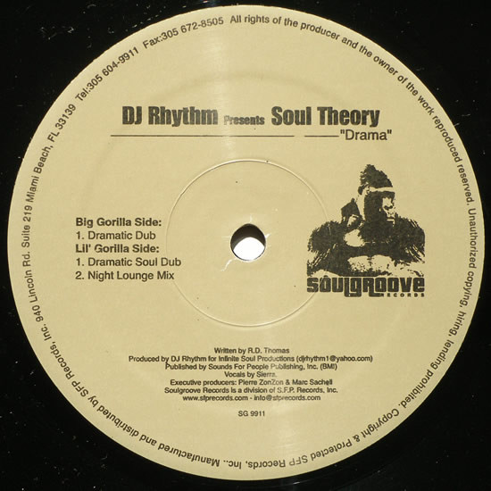 DJ Rhythm Presents Soul Theory - Drama | Soulgroove Records (SG 9911) - 2 DJ Rhythm Presents Soul Theory - Drama | Soulgroove Records (SG 9911) - 2