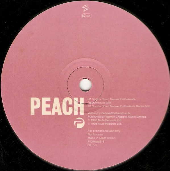 Peach - Sorrow Town | Mute (P12Mute216) - 4