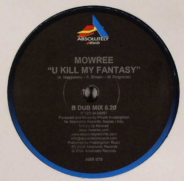 Mowree - U Kill My Fantasy | Absolutely Records (ABR 079) - 4
