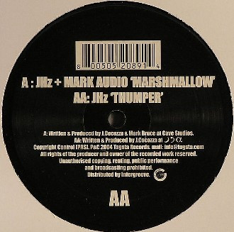 JHz + Mark Audio - Marshmallow / Thumper | Tagsta Records (TAG002) - main