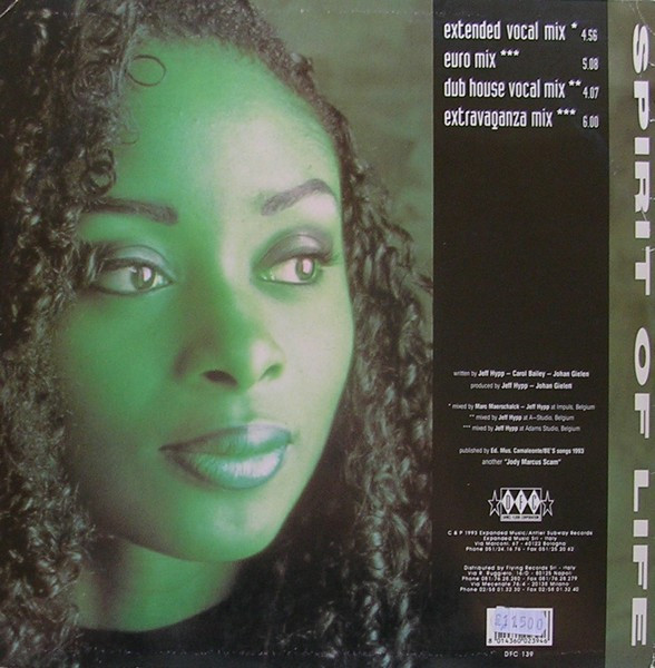 Voodoo Suite And Carol Bailey - Spirit Of Life | DFC (DFC 139) - 2 Voodoo Suite And Carol Bailey - Spirit Of Life | DFC (DFC 139) - 2