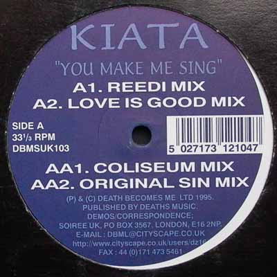 Kiata - You Make Me Sing | Death Becomes Me (DBMSUK103)
