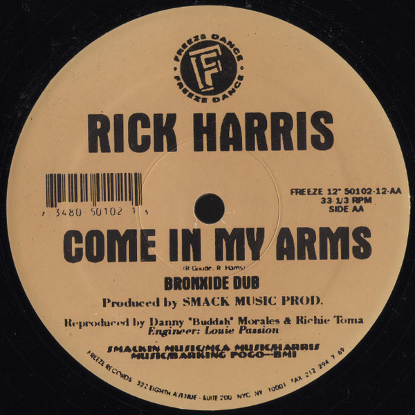 Rick Harris - Come In My Arms | Freeze Dance (50102-12) - 2 Rick Harris - Come In My Arms | Freeze Dance (50102-12) - 2